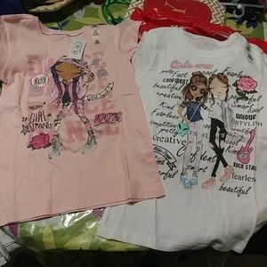 Girls children's place t shirts